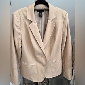 Lane Bryant Tan Blazer